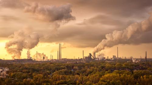 Smoke,From,Industrial,Into,The,Atmosphere