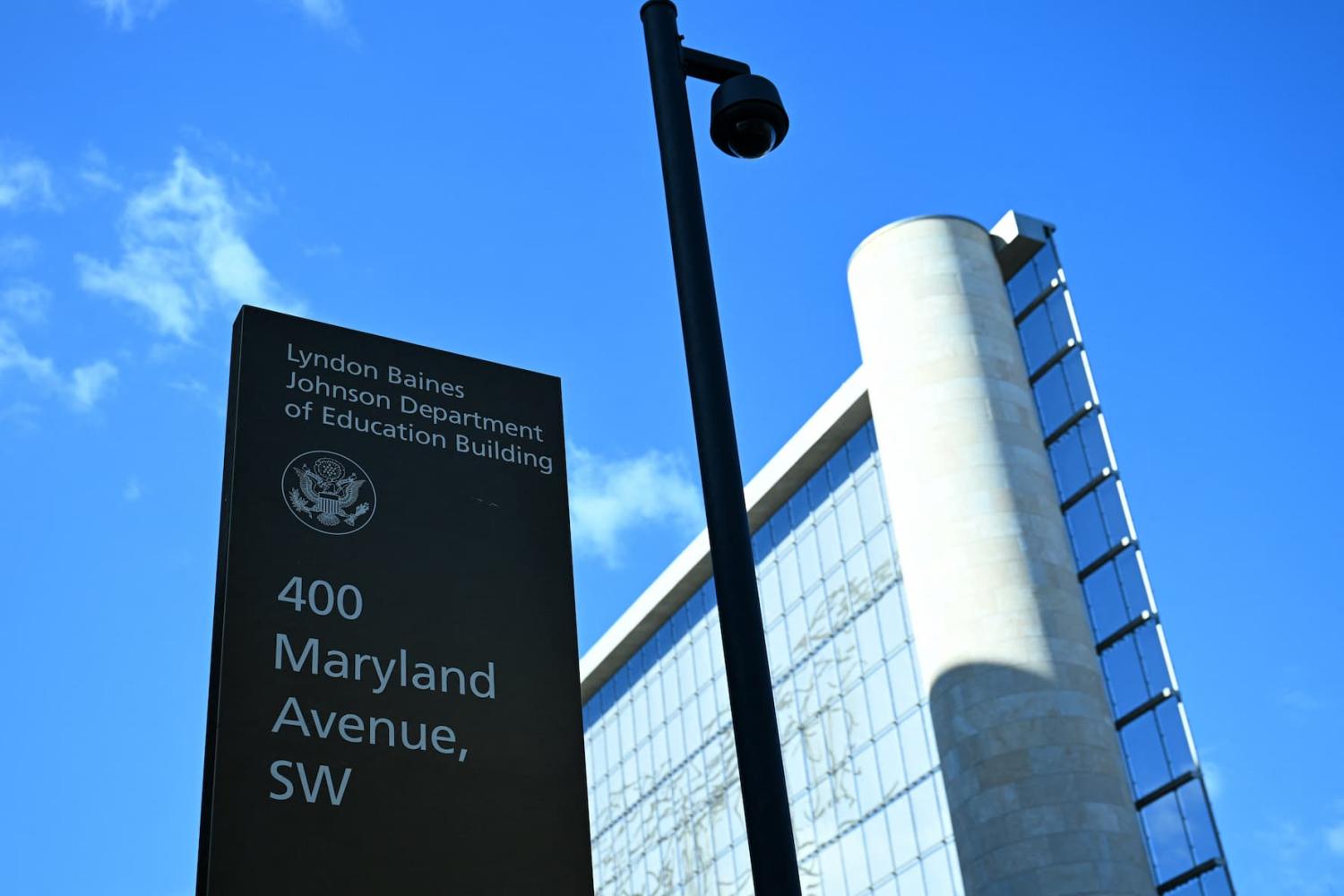 A view of the U.S. Department of Education building in Washington, D.C., U.S., February 1, 2025.